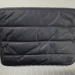 Madewell Black Quilted Laptop Bag